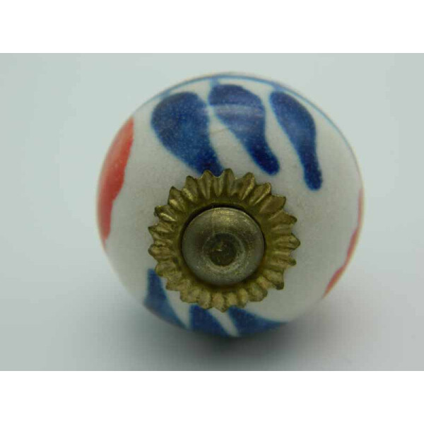 tribal suzani ceramic knobs