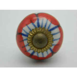 tribal suzani ceramic knobs