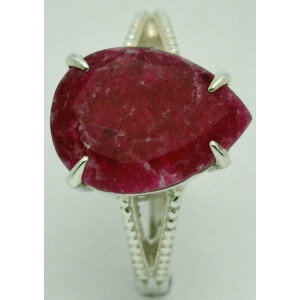 Opaque Ruby Ring