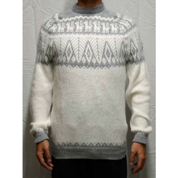 alpaca jumper cream