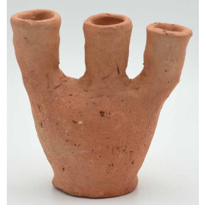 terra cotta candle holder