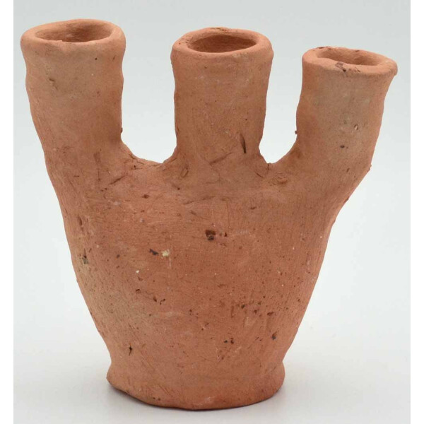 terra cotta candle holder