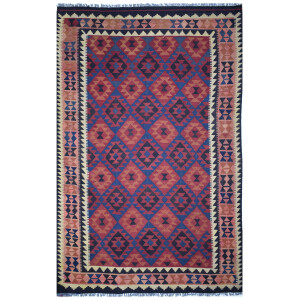 HANDMADE AFGHAN MAIAMANA KILIM