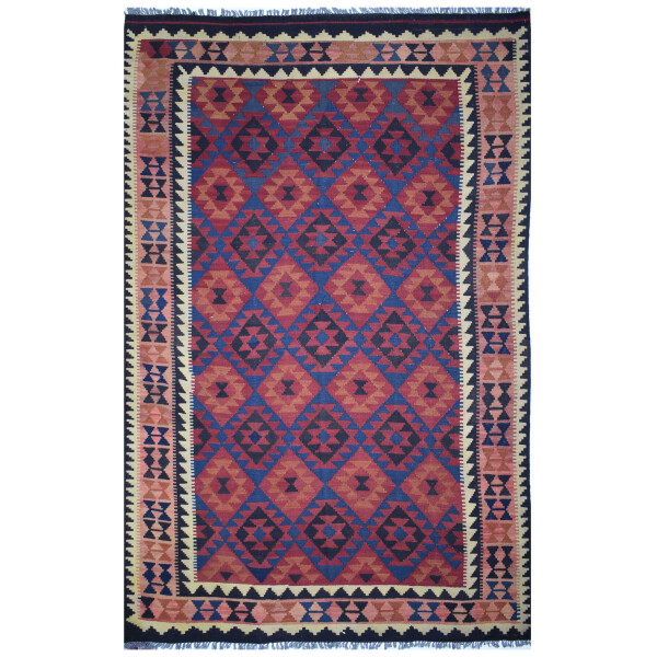 HANDMADE AFGHAN MAIAMANA KILIM