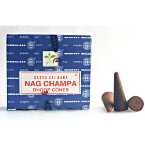 12 Dhoop cones with holder nag champa